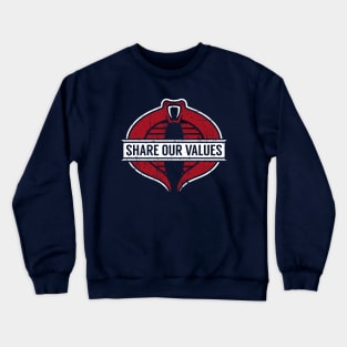 Our Values Crewneck Sweatshirt